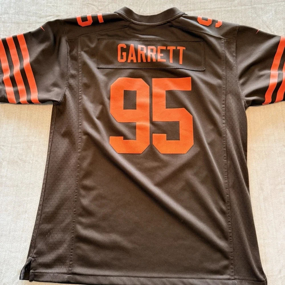 Nike Myles Garrett #95 Cleveland Browns Youth XL 18/20 NFL On Field Jersey